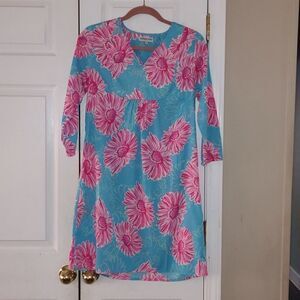 Buckhead Betties Pink E Promise Dress Sz S